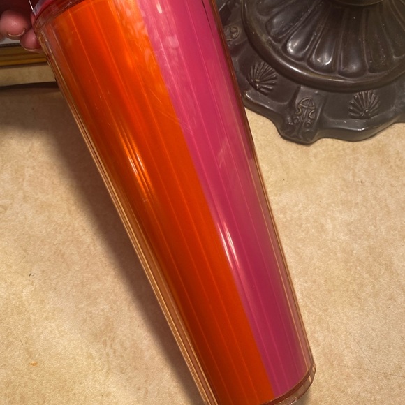 Nwt starbucks cold brewe pink and orange sherbet limited edition - Picture 12 of 13